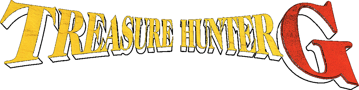 Treasure Hunter G logo for Super Famicom